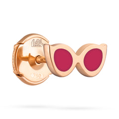 Shiny Shades Earrings - Rose Gold (Pink)