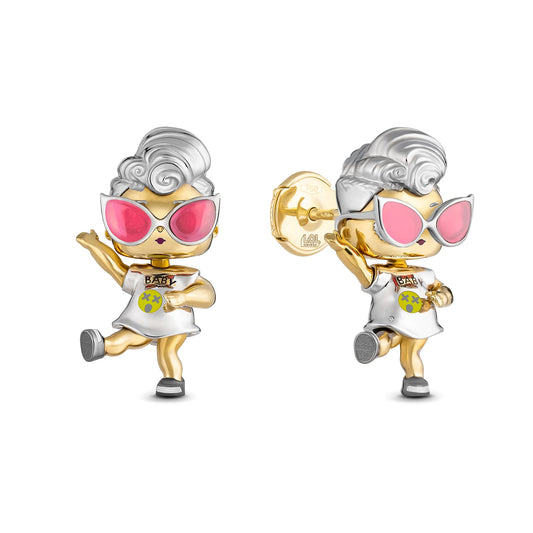 LOL Surprise Grunge Grrrl gold Earrings