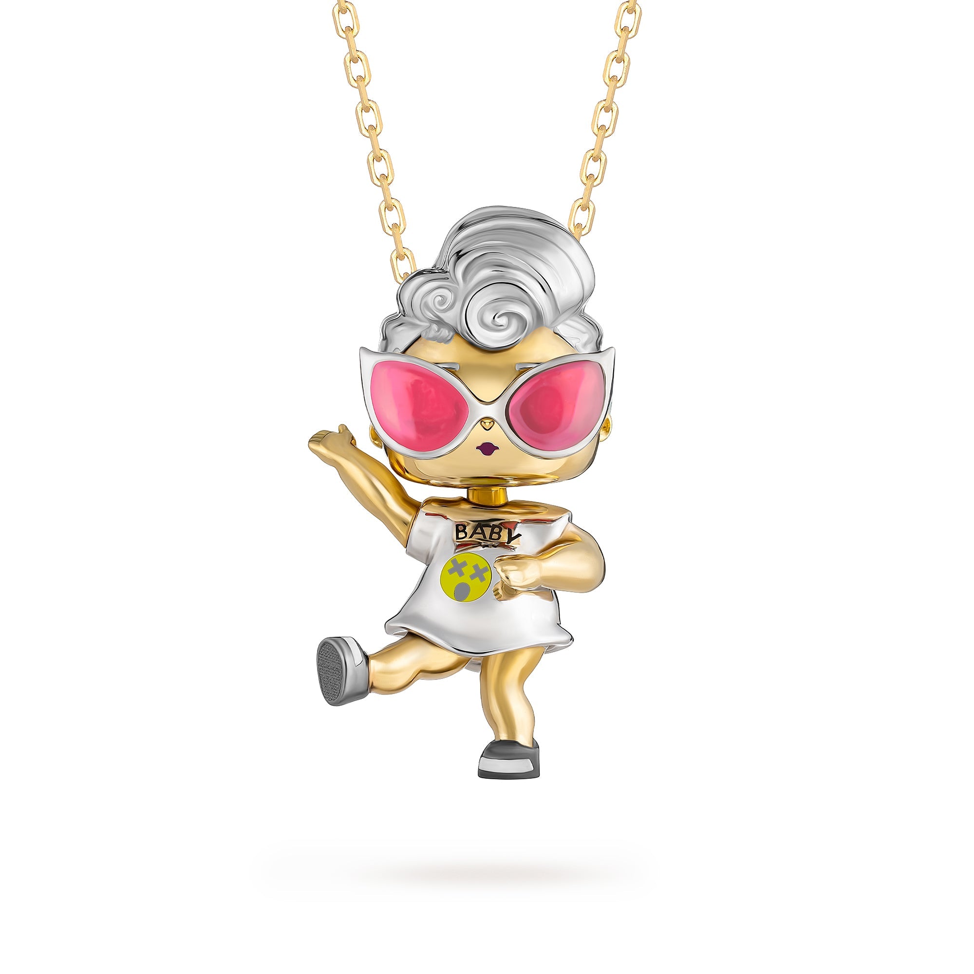 Kid’s Jewellery - Grunge Grrrl gold Pendant