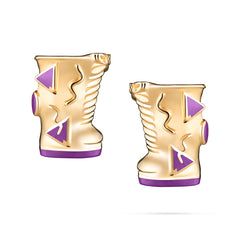 Glam Boots Earrings - 18k Gold | KLA Jewelry