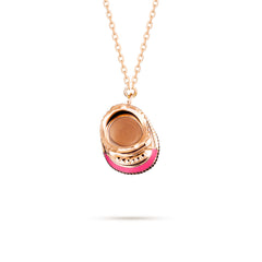 QT Shoes Pendant - Rose Gold (Pink)