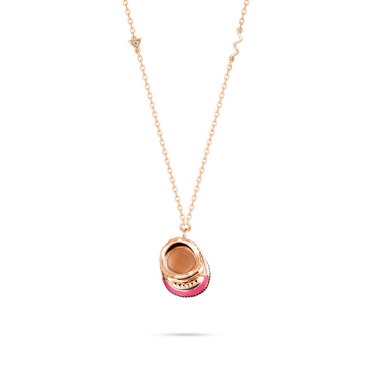 QT Shoes Pendant - Rose Gold (Pink)