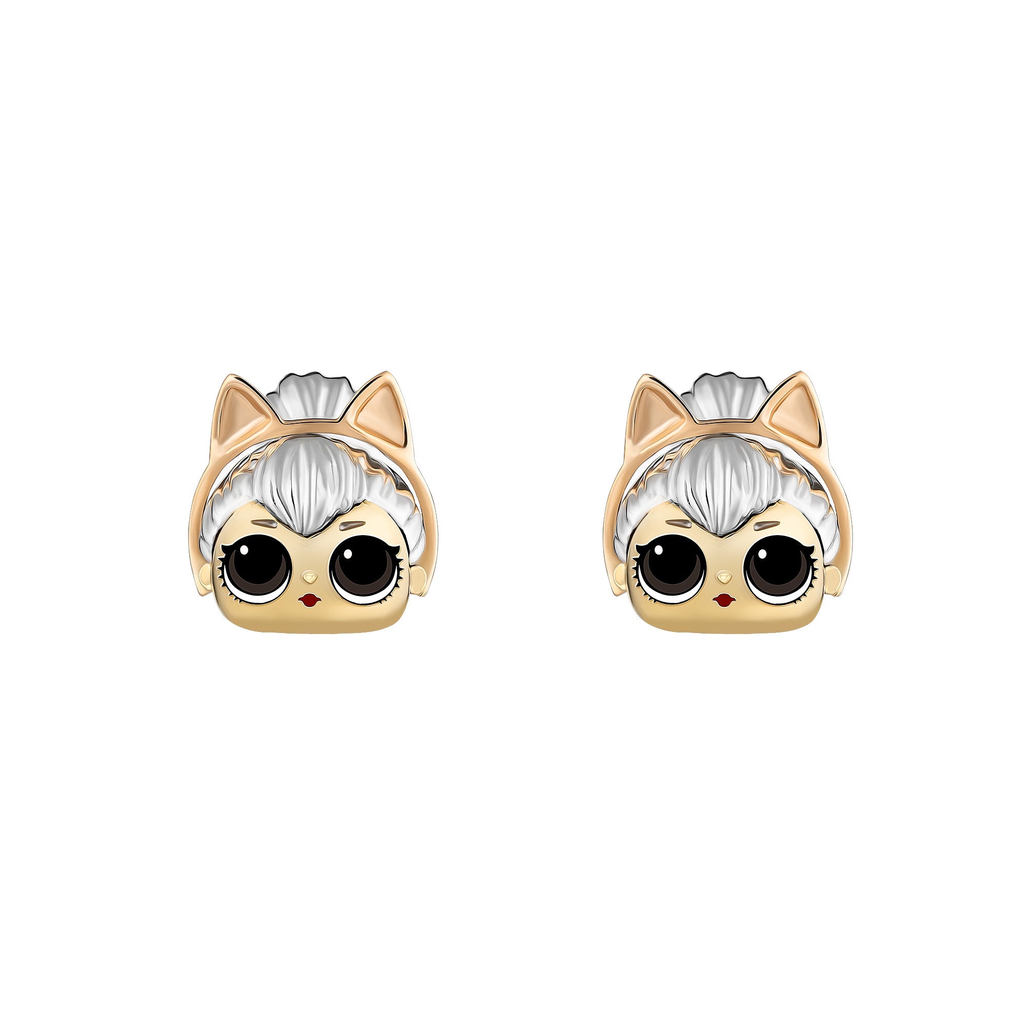 lol Kids Jewellery - Kitty Queen Earrings (Small)