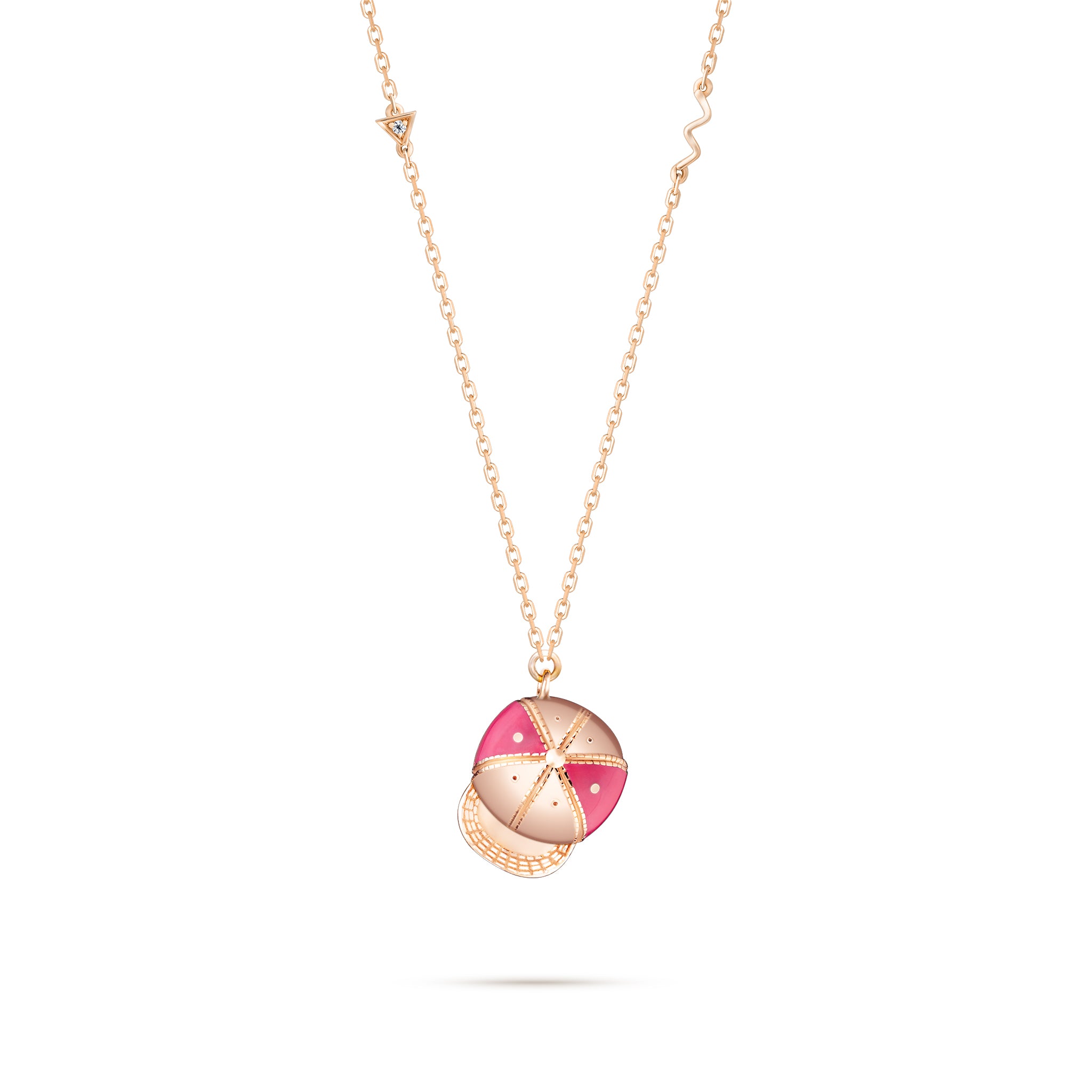 L.O.L Cap Pendant - Rose Gold (Pink)
