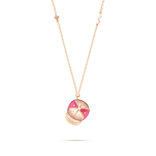 L.O.L Cap Pendant - Rose Gold (Pink)