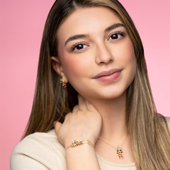 Neon QT Red Earrings