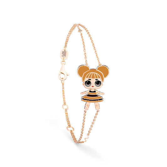Queen Bee 2D Bracelet - Unique Kids Jewelry