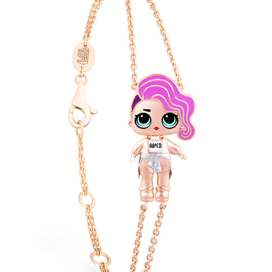 Rocker 2D Bracelet - Shine in KLA Gold & Diamonds