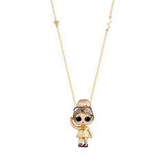 LOL Boss Queen doll Gold Pendant for Kids