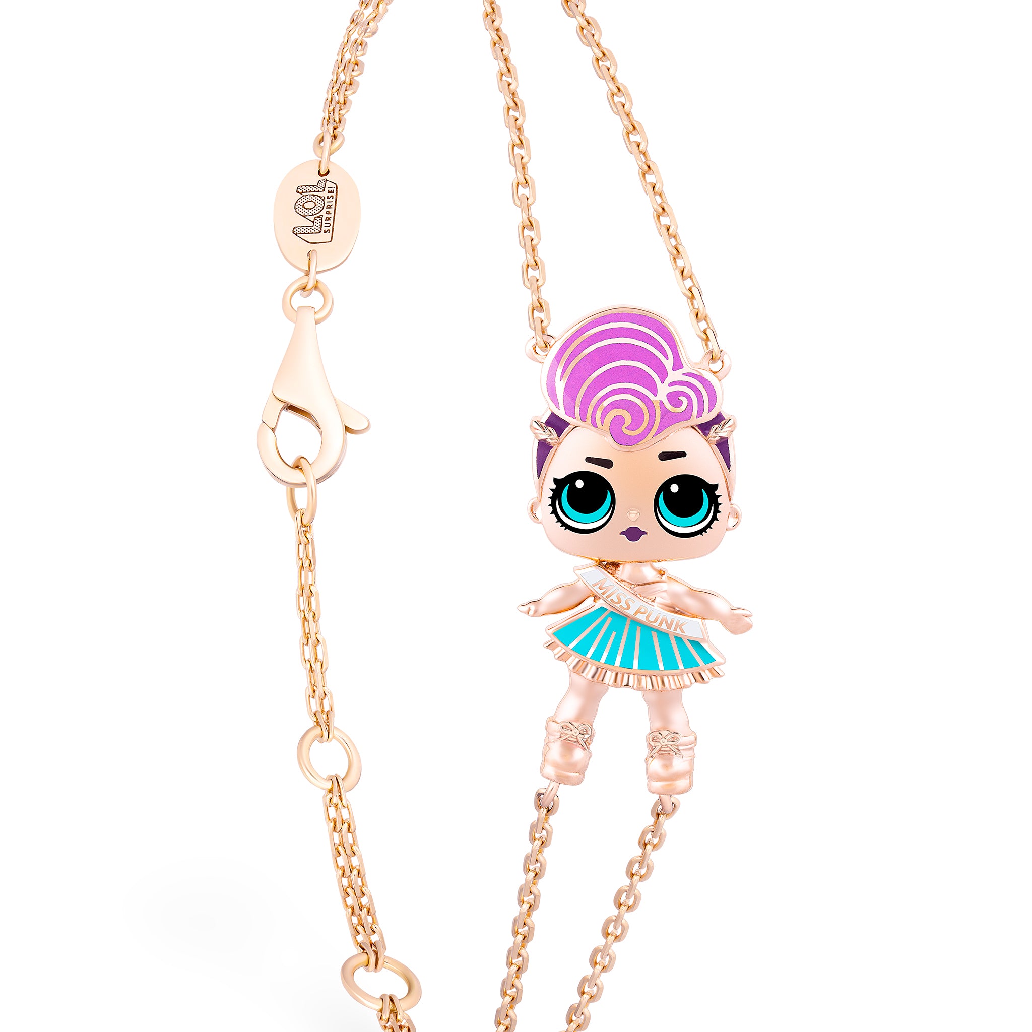Miss Punk 2D Bracelet - LOL & KLA Kids Gold Jewelry