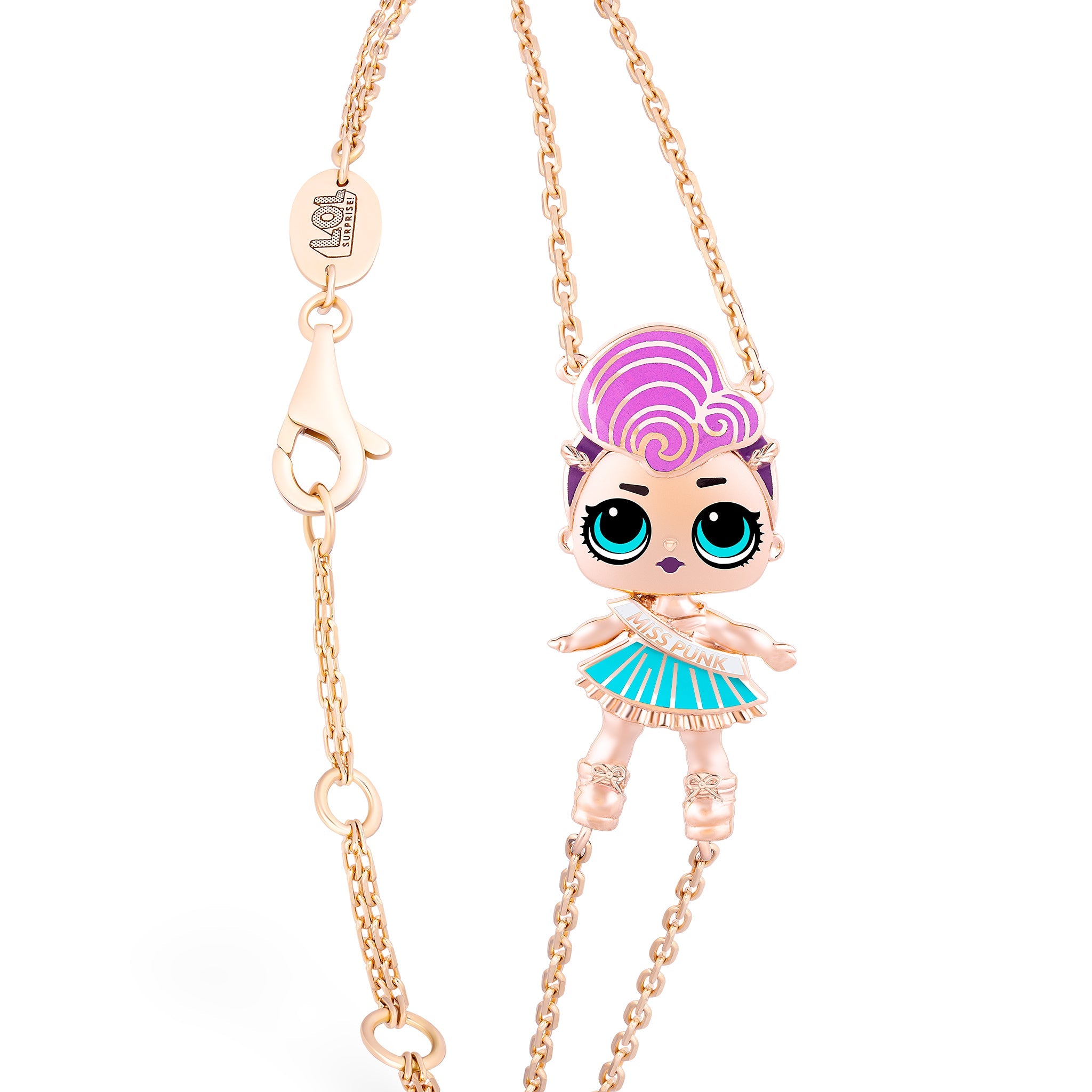 Miss Punk 2D Gold Sets - KLA & LOL Kids Jewelry