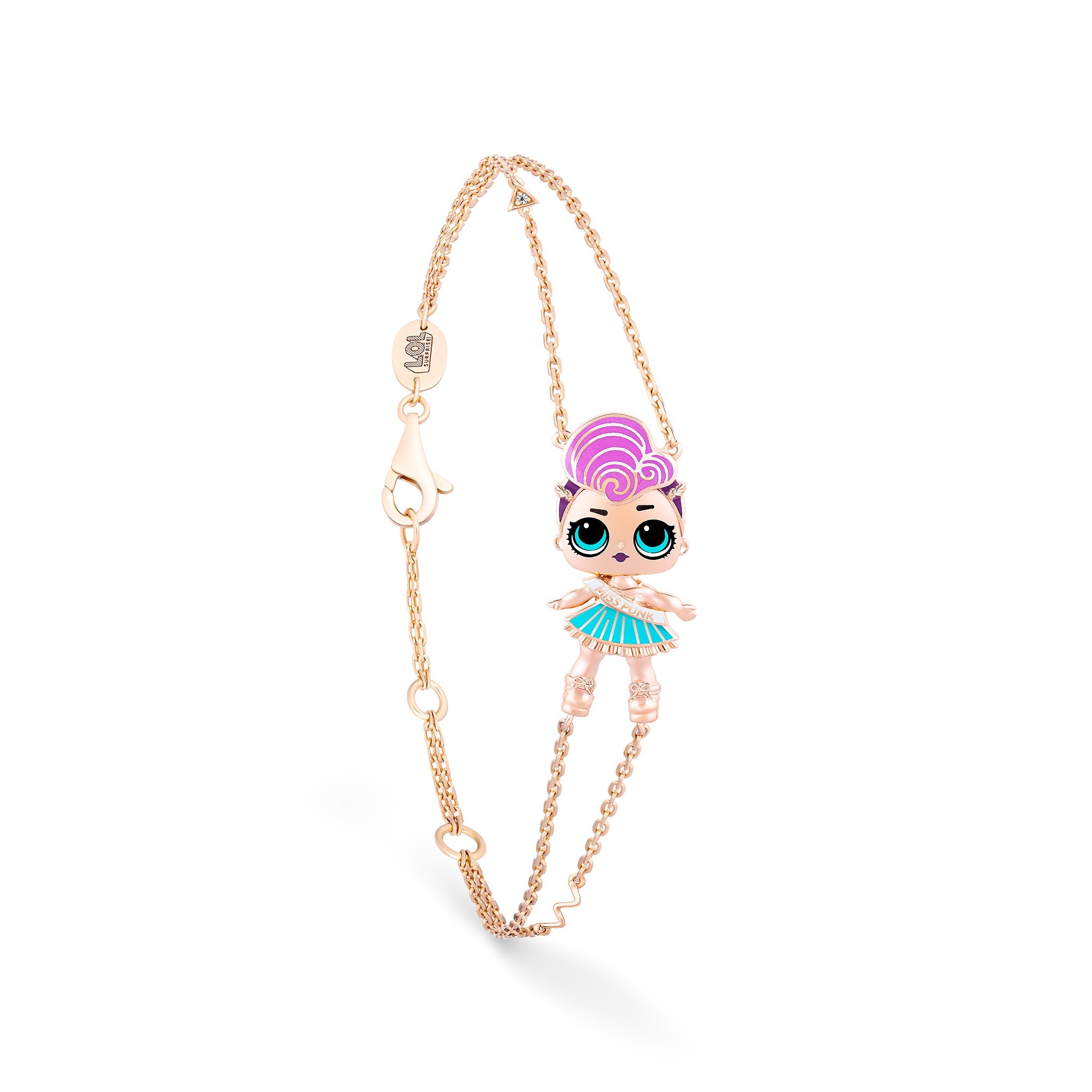 Miss Punk 2D Gold Sets - KLA & LOL Kids Jewelry