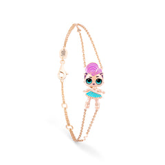 Miss Punk 2D Bracelet - LOL & KLA Kids Gold Jewelry