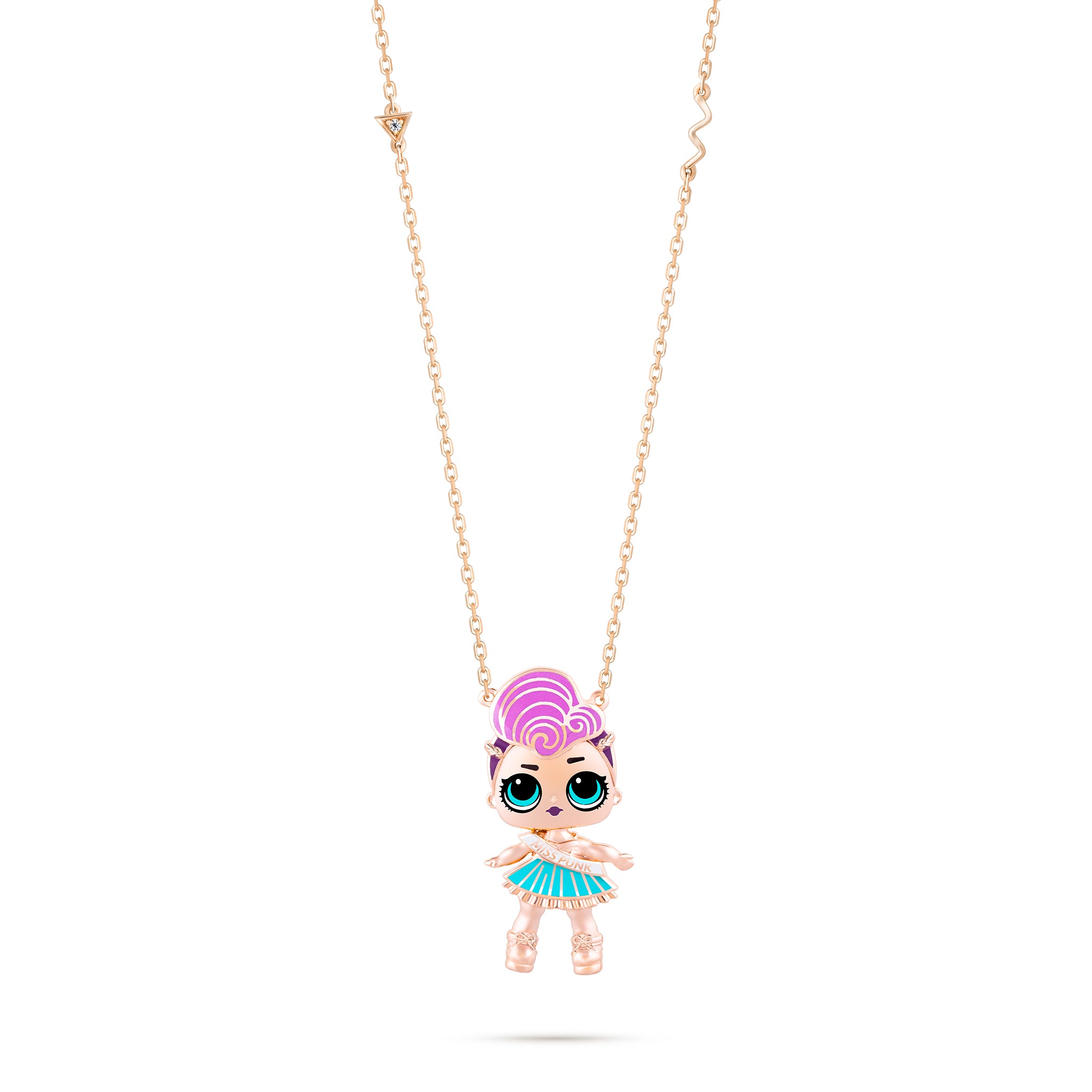 Miss Punk 2D Gold Sets - KLA & LOL Kids Jewelry