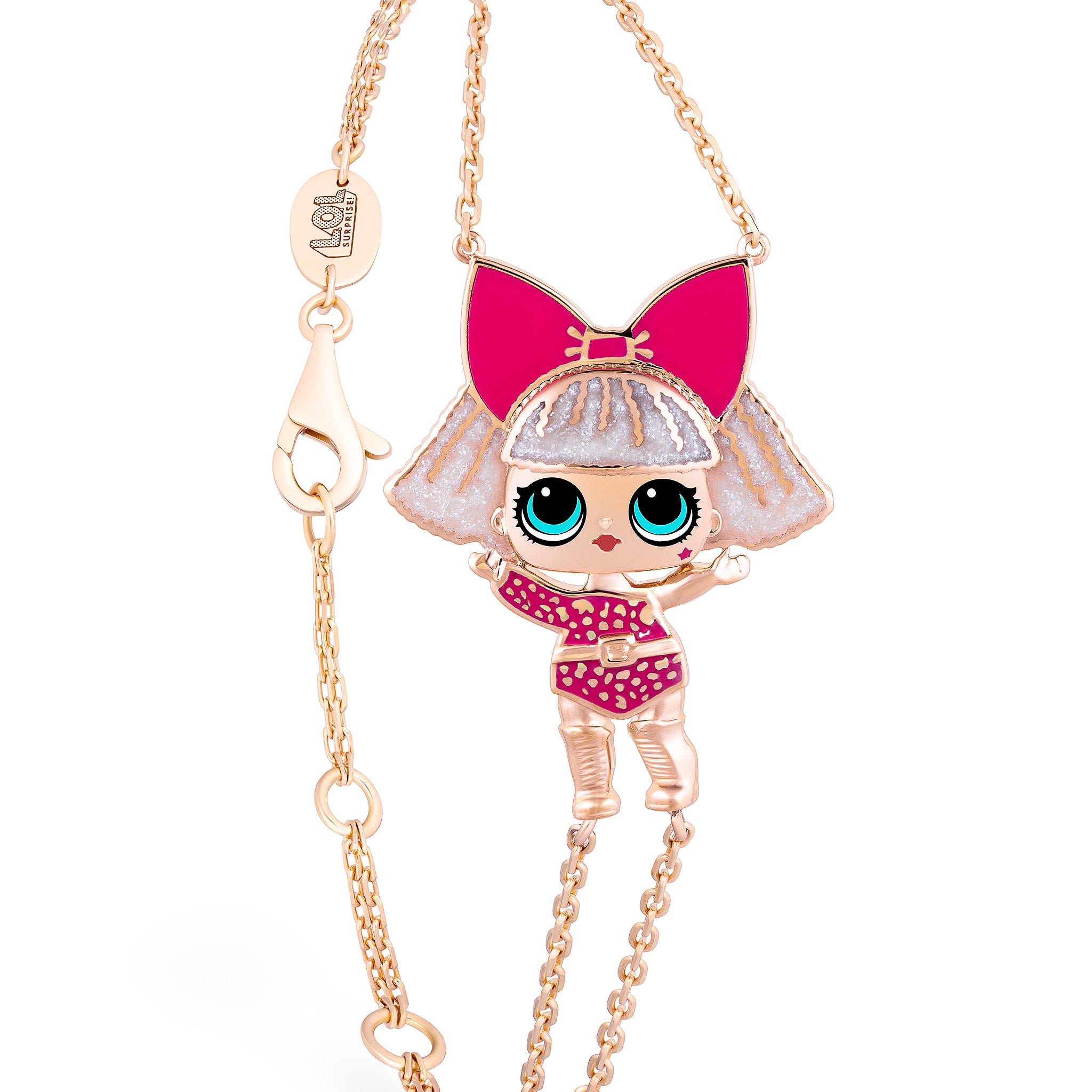 Diva 2D Gold Set - KLA & LOL Kids Jewelry