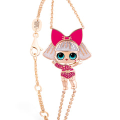 Diva Flat Bracelet - Shine in 18k Gold & Diamonds