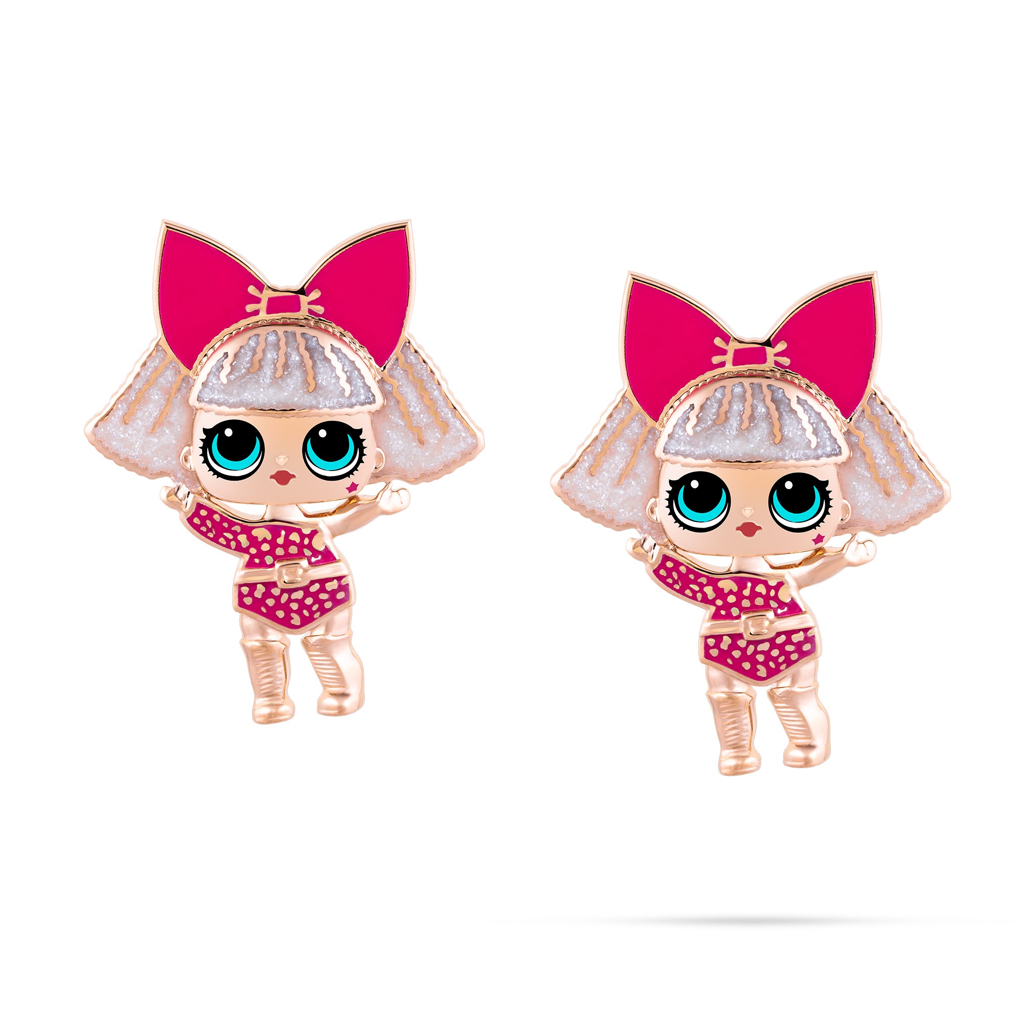 Diva 2D Gold Set - KLA & LOL Kids Jewelry