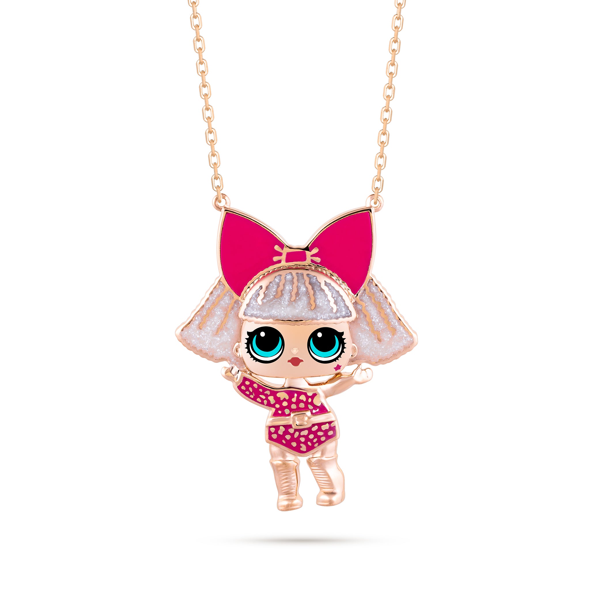 Diva 2D Gold Set - KLA & LOL Kids Jewelry