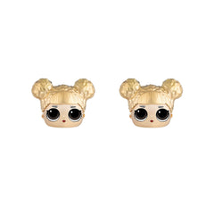 lol Kids Jewellery - Queen Bee gold Earrings (Small)