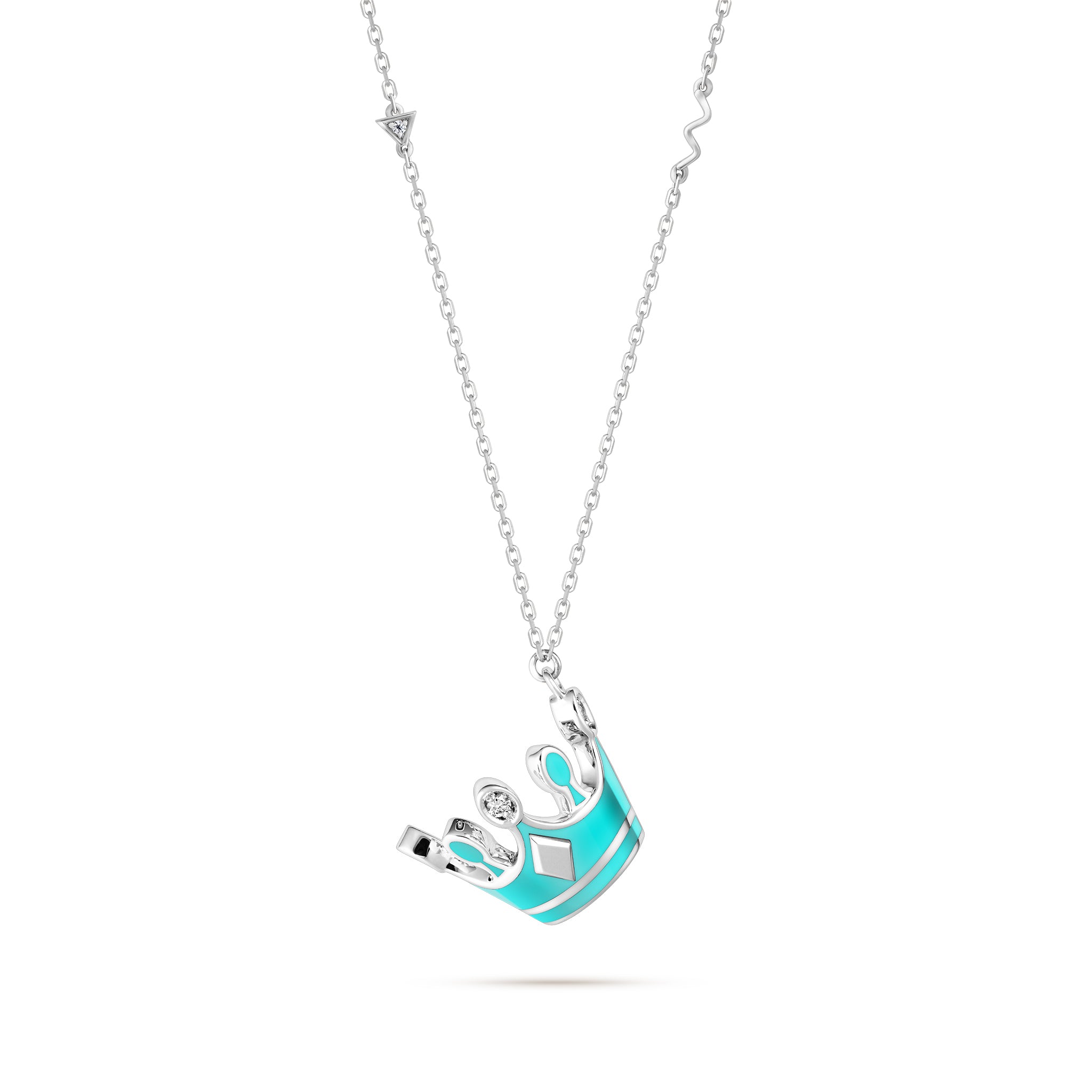 Royal Crown Pendant - KLA Kids Gold Jewelry