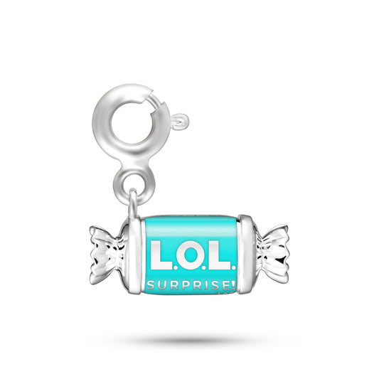 Sweet Candy Charm - White Gold Blue | KLA Jewelry