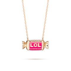 Sweet Diamond Candy Pendant - KLA & LOL Kids Jewelry
