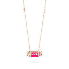 Sweet Diamond Candy Pendant - KLA & LOL Kids Jewelry