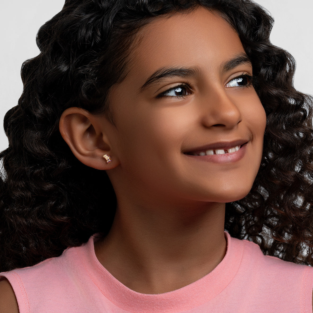 Glam Boots Earrings - KLA's LOL Kids Rose Gold