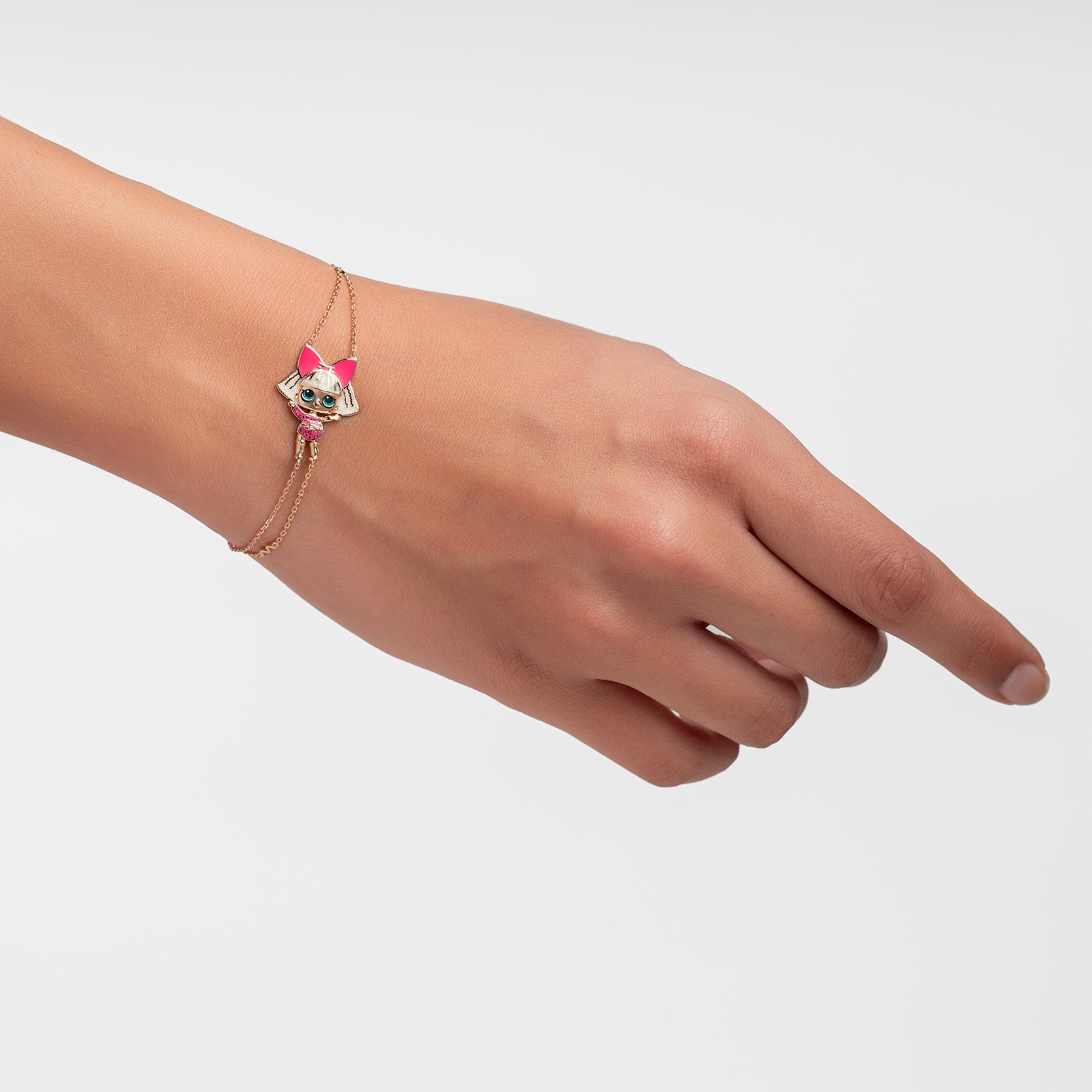 Diva 2D Gold Set - KLA & LOL Kids Jewelry