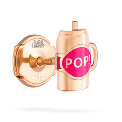 Fantasy Cup Earrings - Rose Gold (Pink)