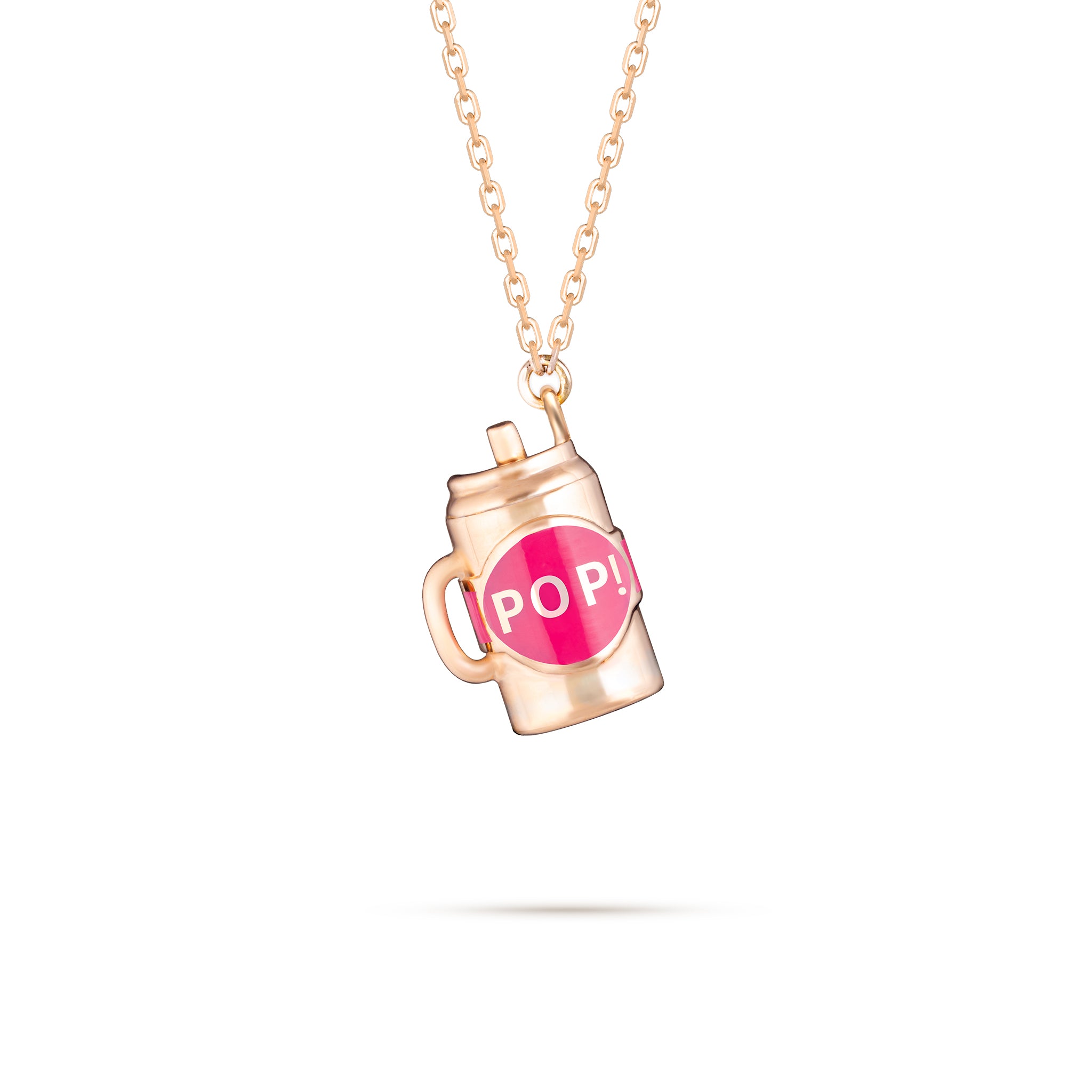 Fantasy Cup Pendant - Rose Gold (Pink)