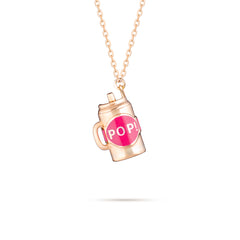 Fantasy Cup Pendant - Rose Gold (Pink)