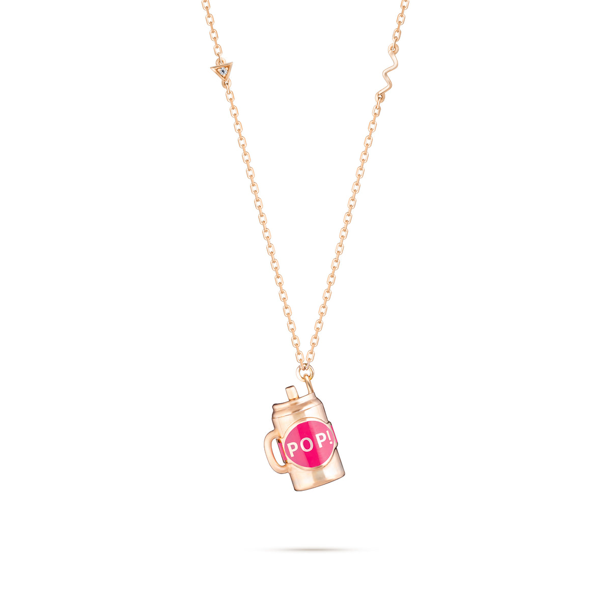 Fantasy Cup Pendant - Rose Gold (Pink)