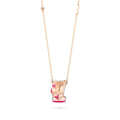 Glam Boots Pendant - Rose Gold (Pink)
