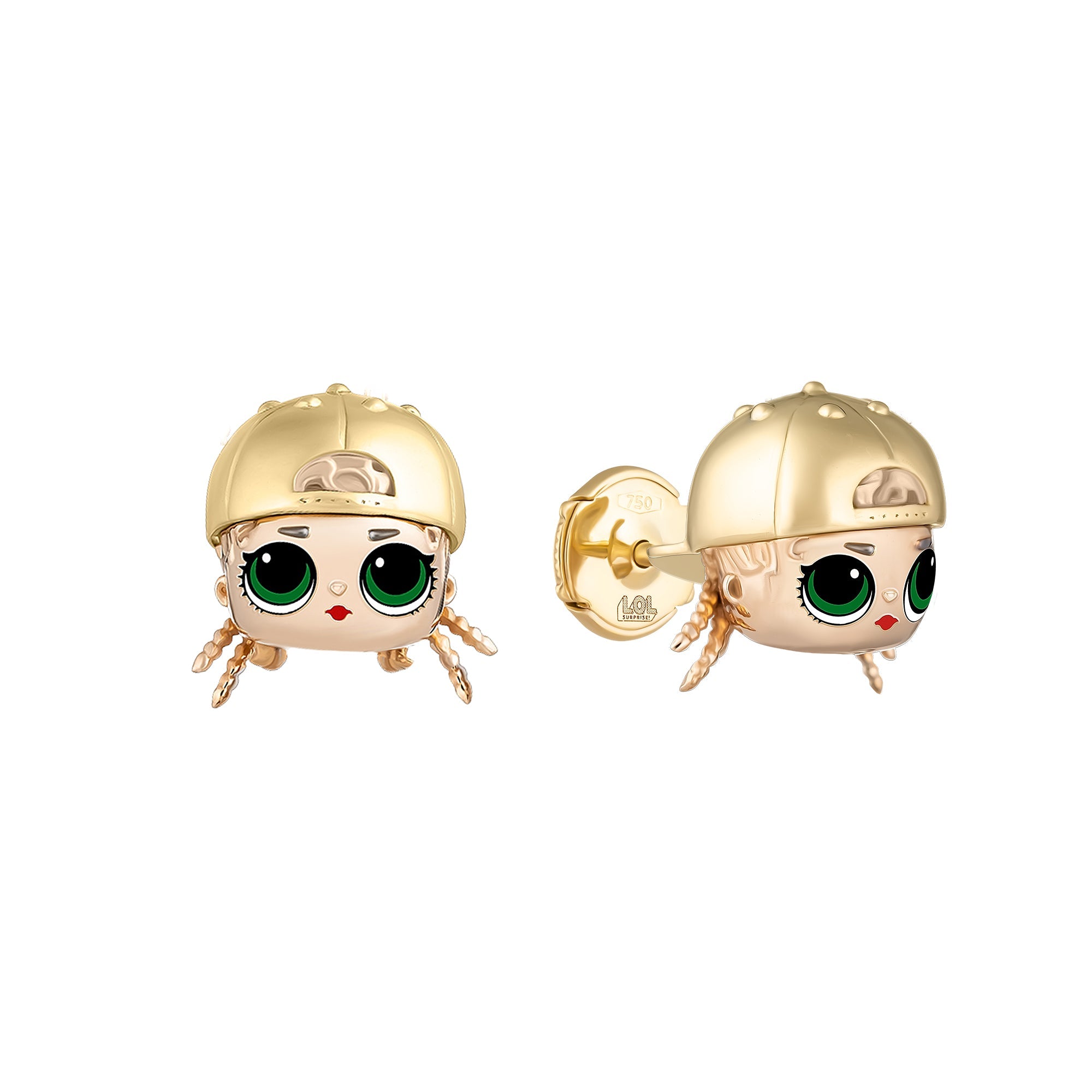 lol Jewellery - Mc Swag Earrings - Small | 18k Gold