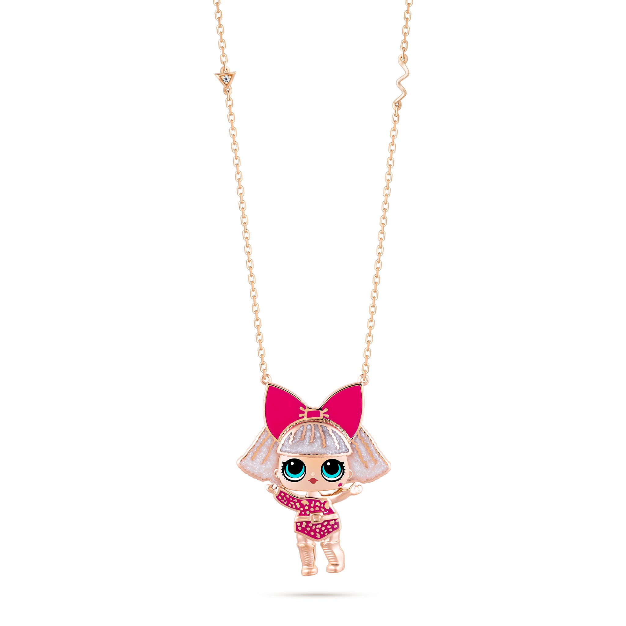 Diva 2D Gold Pendant - KLA & LOL Kids Jewelry