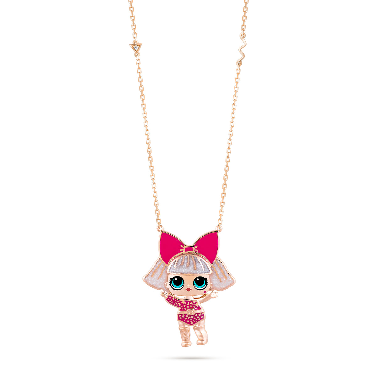 Diva 2D Gold Pendant - KLA & LOL Kids Jewelry