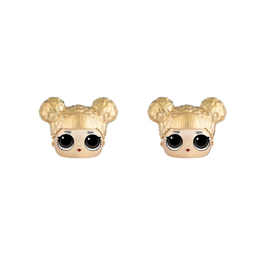 lol Kids Jewellery - Queen Bee gold Earrings (Small)