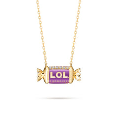 Sweet Diamond Candy Pendant - Shop KLA & LOL Jewelry