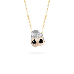 LOL Jewellery - Miss Punk Pendant in 18k Gold for Kids