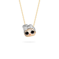 LOL Jewellery - Queen Pendant in 18k Gold (Small)