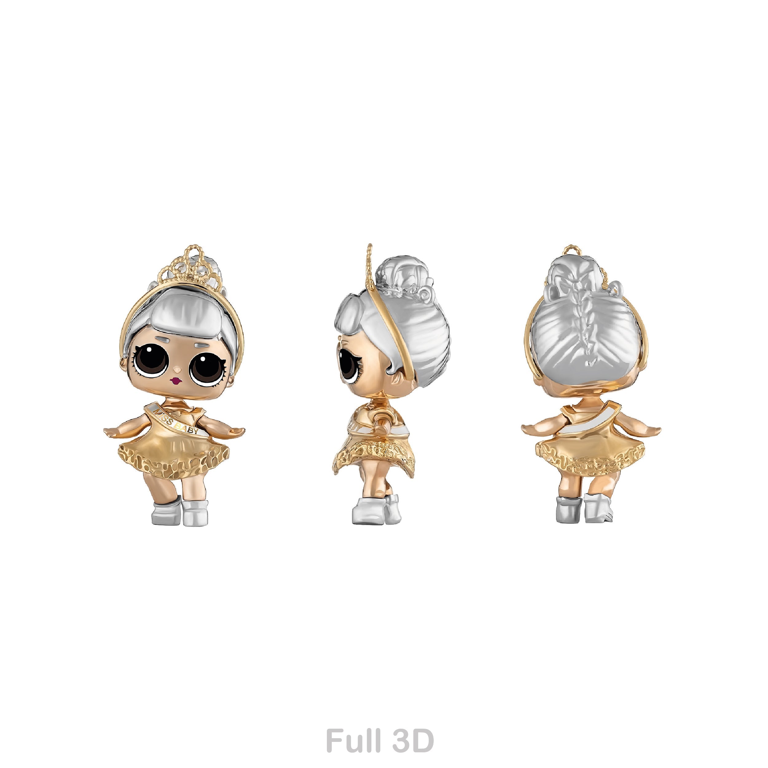 lol Jewellery - Miss Baby gold Set