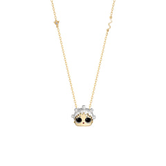 kids jewelry - lol Cosmic Queen head gold Pendant