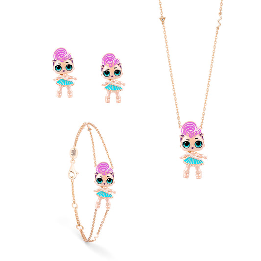 Miss Punk 2D Gold Sets - KLA & LOL Kids Jewelry